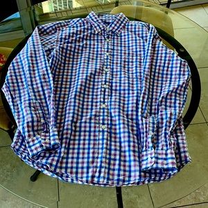 J. Crew Plaid Light Weight Button Up